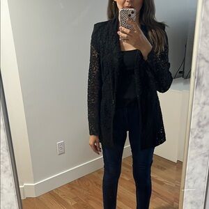 Zara Black Blazer with Structured Shoulders